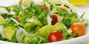 Зеленый салатик с низким ГИ для похудения 