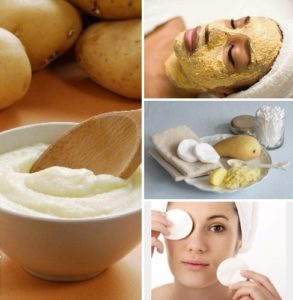 картофельные маски для кожи лица